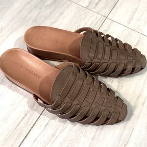 Lucky Brand Fisherman-style mule